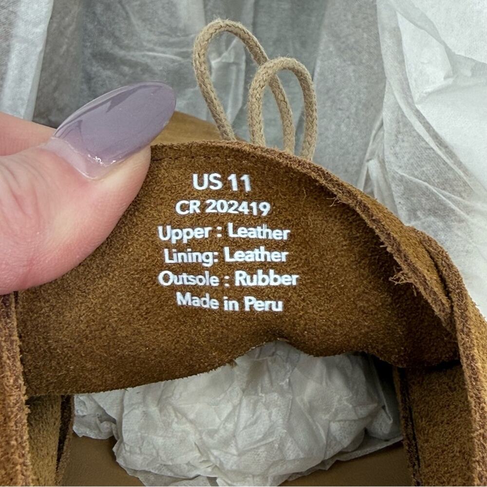 Nisolo Sedona Lightweight Derby Tan Suede Shoes Women’s 11 NIB Sold Out - Picture 8 of 10